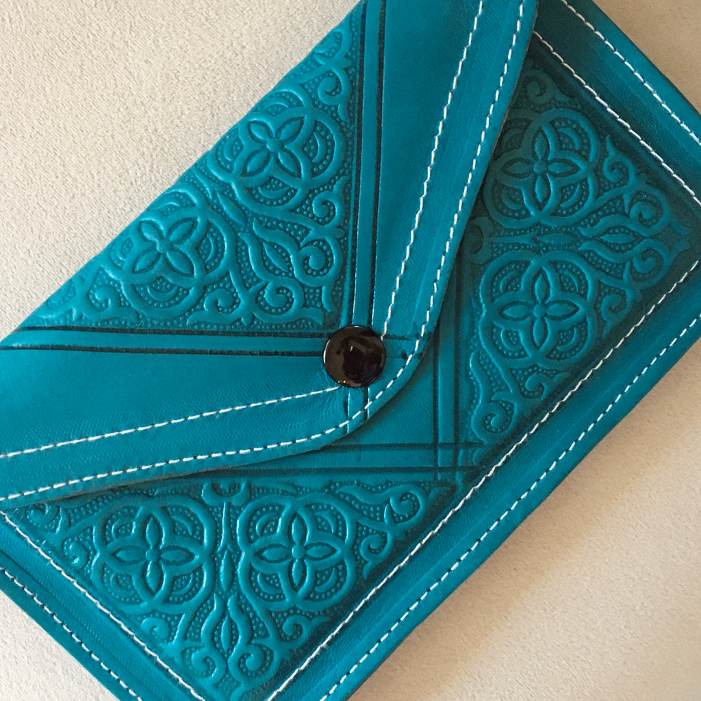 Change Purse/Wallet - Teal Purse - Mashi Moosh