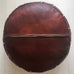 Fancy Embroidered Moroccan Pouffe - Cognac Pouffe - Mashi Moosh