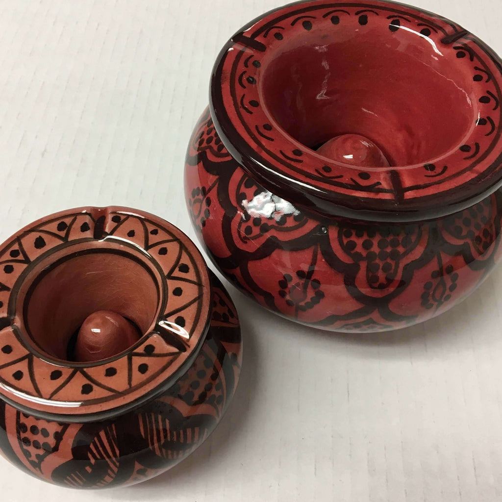 Safi Ashtray - Red - Mashi Moosh