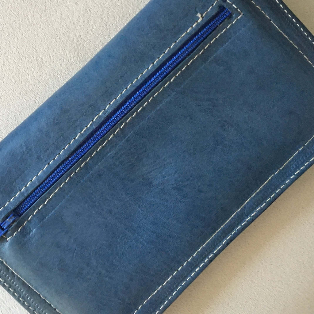Change Purse/Wallet - Slate Blue Purse - Mashi Moosh