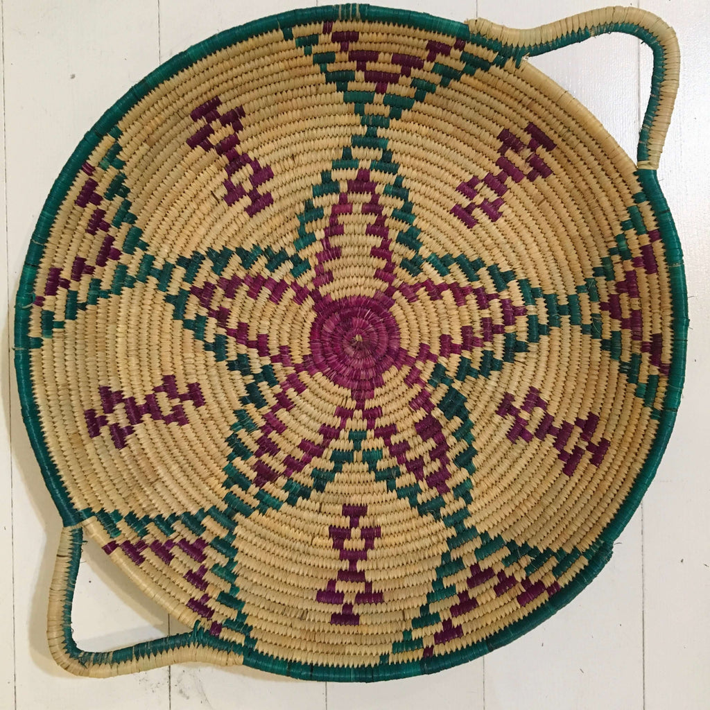 Woven Basket/Tray Basket - Mashi Moosh