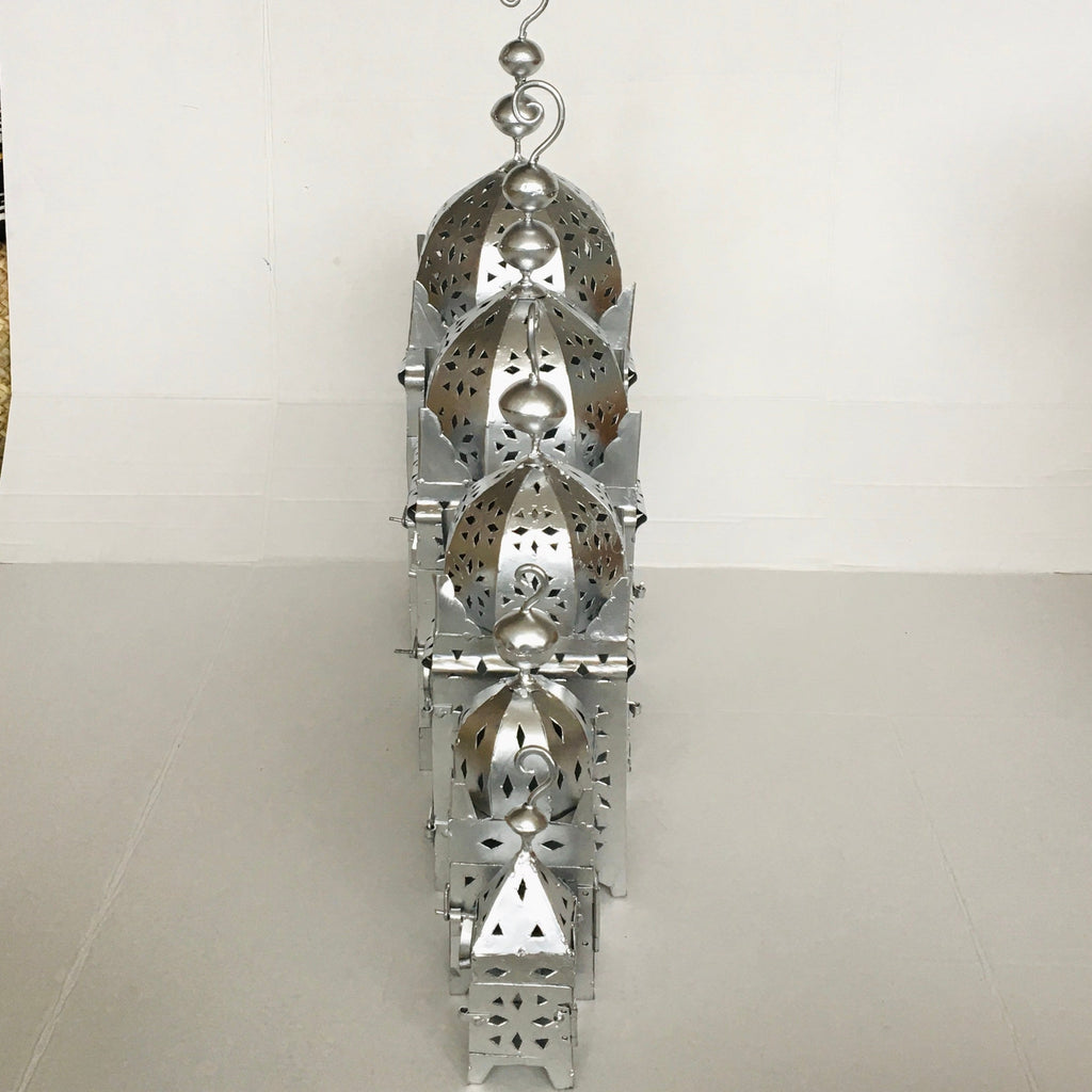 Moroccan Koutoubia Lantern - Silver Lantern - Mashi Moosh