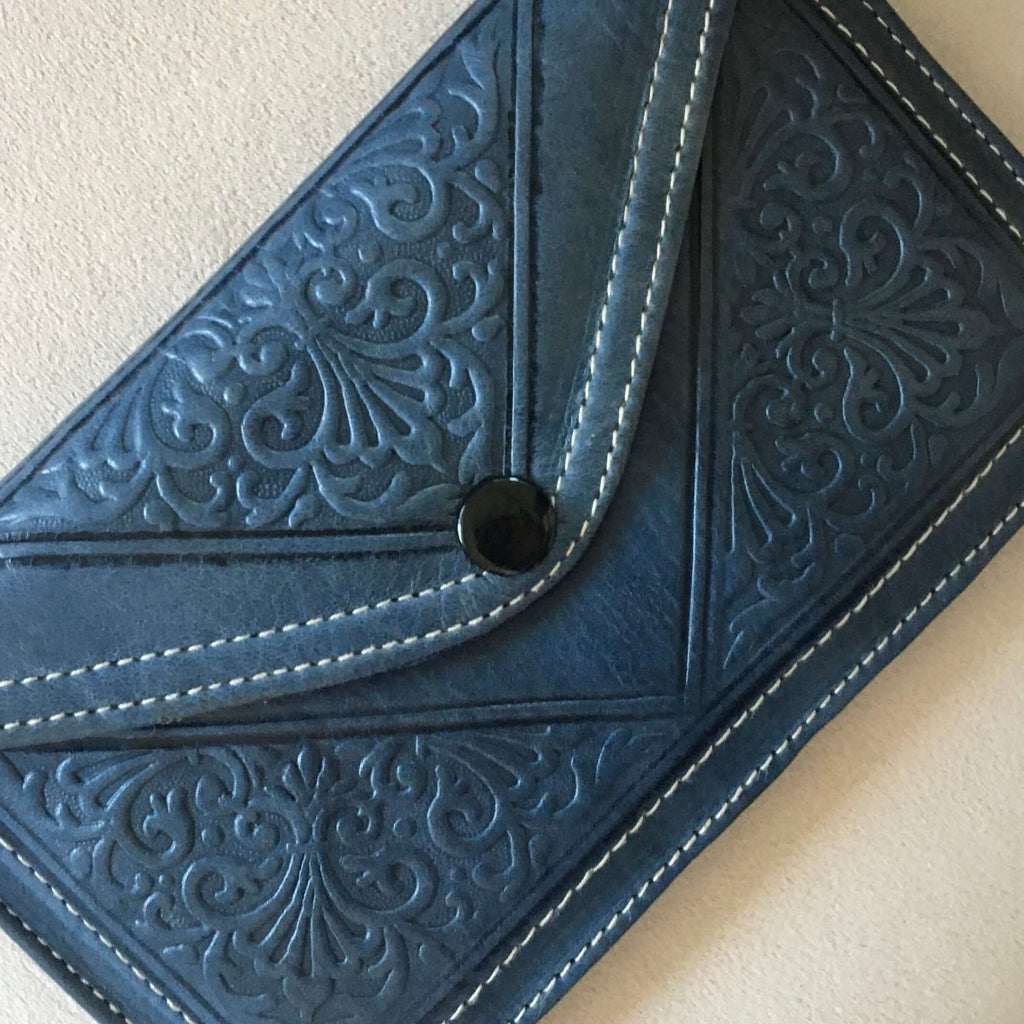 Change Purse/Wallet - Slate Blue Purse - Mashi Moosh