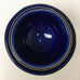 Silver Rimmed Bowl - Deep Blue Bowl - Mashi Moosh