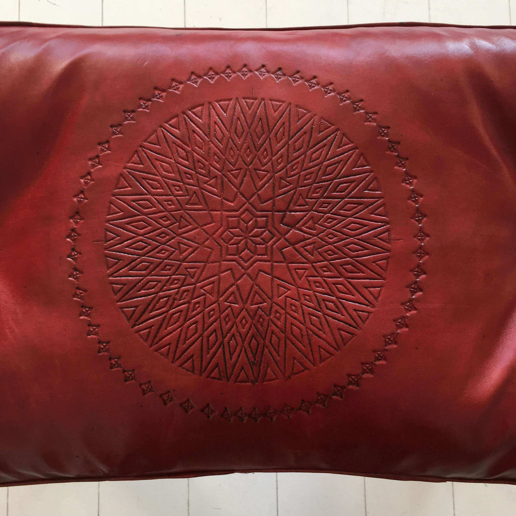 Camel Saddle (Pomegranate) Stool - Mashi Moosh