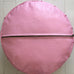 Embroidered Pouffe - Pink Pouffe - Mashi Moosh