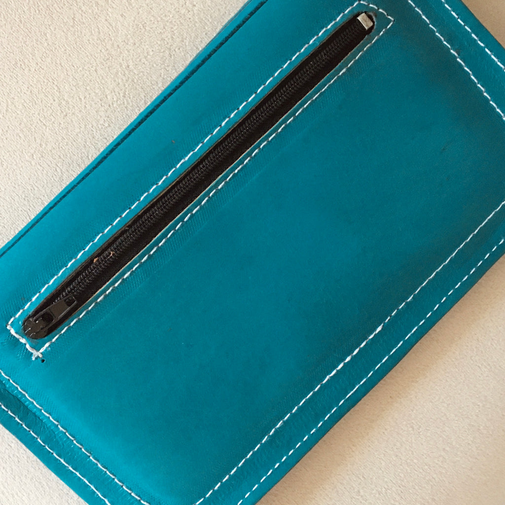 Change Purse/Wallet - Teal Purse - Mashi Moosh