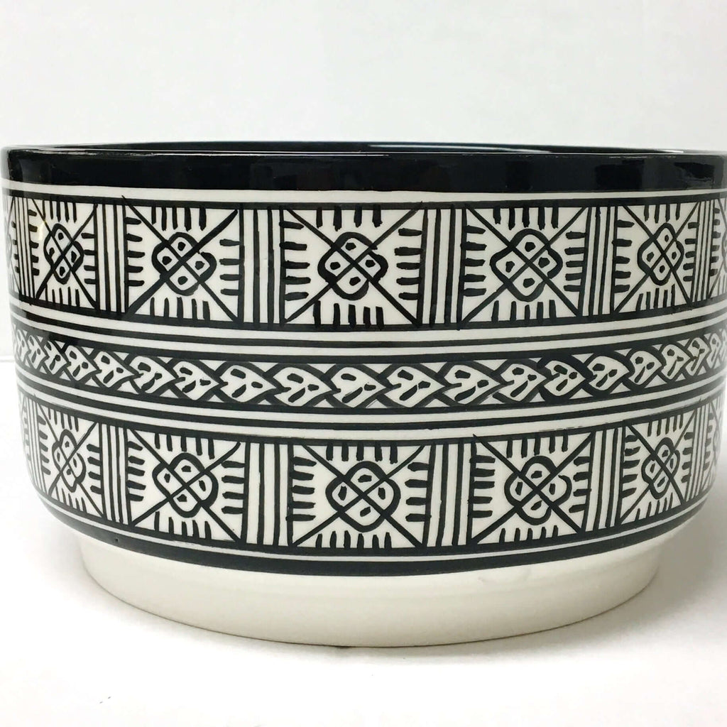 Fassi Serving Bowl - Black #3 Bowl - Mashi Moosh