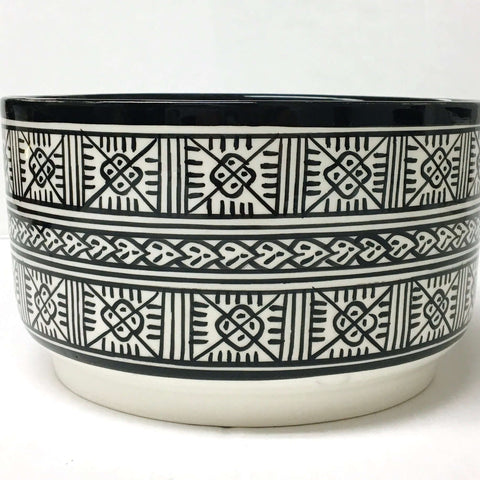 Fassi Serving Bowl - Black #3 Bowl - Mashi Moosh