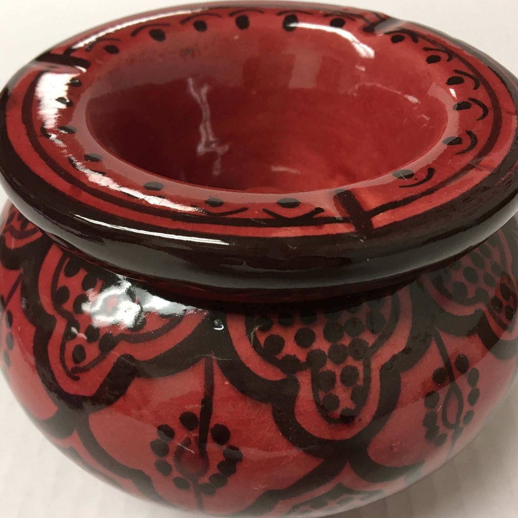 Safi Ashtray - Red - Mashi Moosh