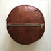Embroidered Moroccan Pouffe (Mini) - Cognac - Mashi Moosh