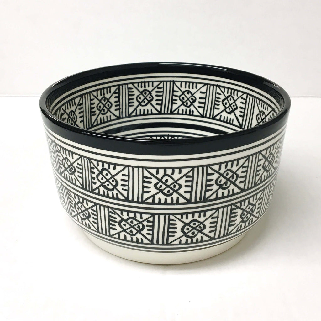 Fassi Serving Bowl - Black #3 Bowl - Mashi Moosh