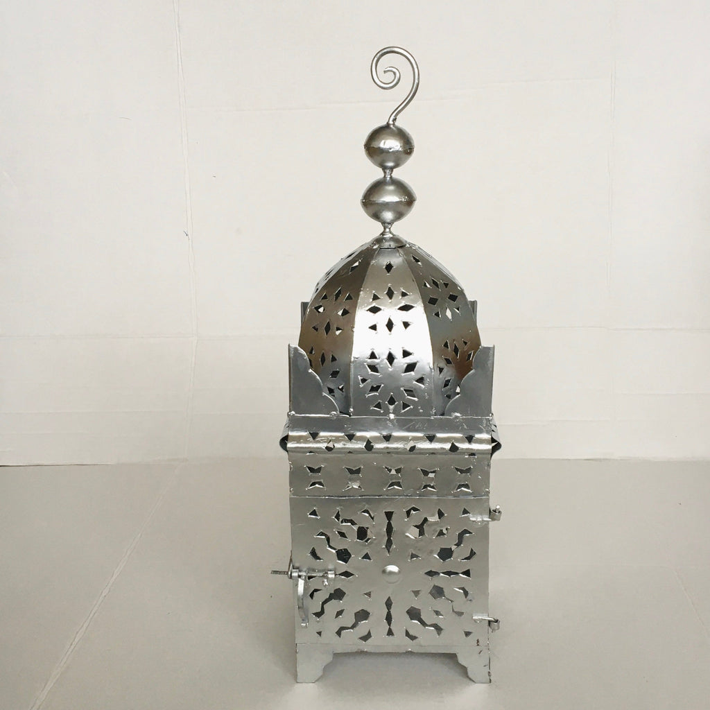 Moroccan Koutoubia Lantern - Silver Lantern - Mashi Moosh