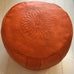 Embossed Pouffe - Pumpkin - Mashi Moosh