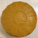 Embroidered Pouffe - Saffron (saffron thread) Pouffe - Mashi Moosh