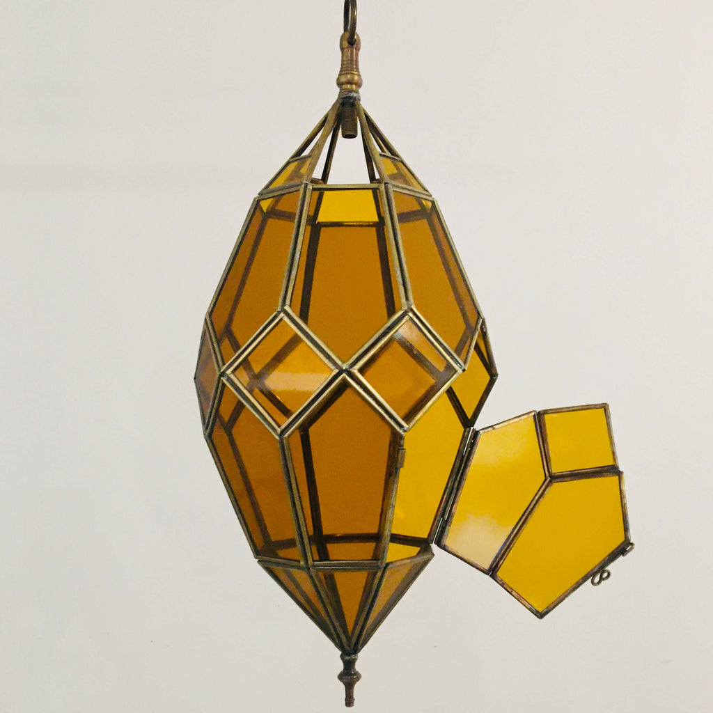 Marrakech Lantern - Octagon (Amber) - Mashi Moosh