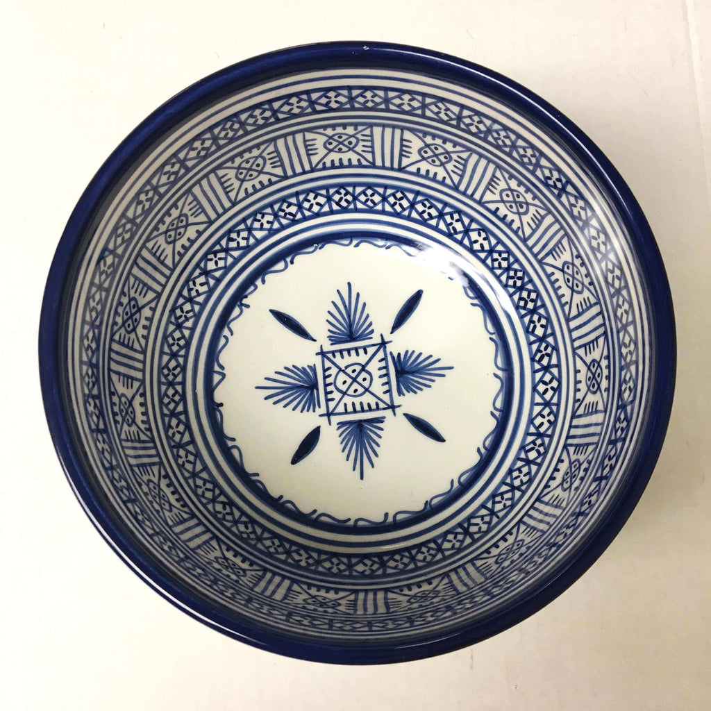 Fassi Serving Bowl - Blue #3 Bowl - Mashi Moosh