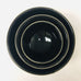 Silver Rimmed Bowl - Ebony Bowl - Mashi Moosh