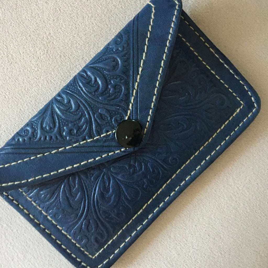 Change Purse/Wallet - Slate Blue Purse - Mashi Moosh