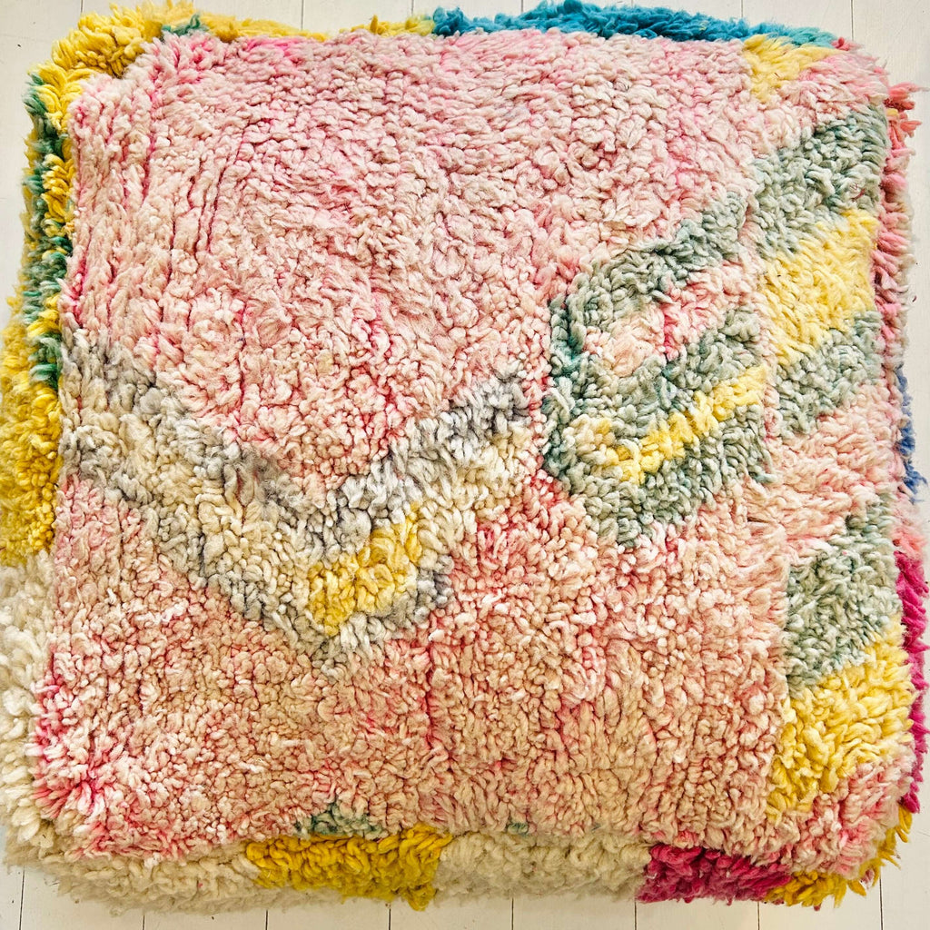 Kilim Floor Cushion/Pouffe - Mashi Moosh