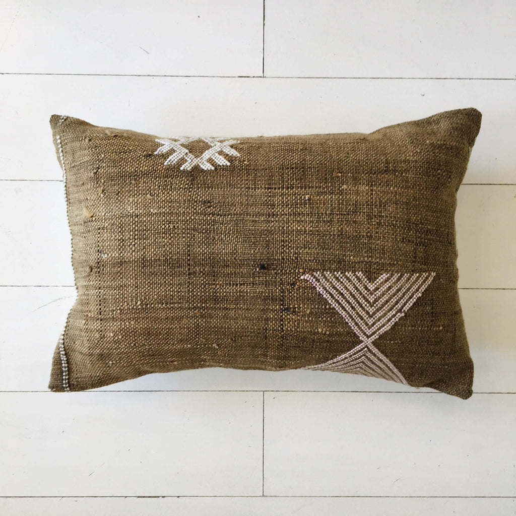 Cactus Silk Cushion (Mini Brown) - Mashi Moosh