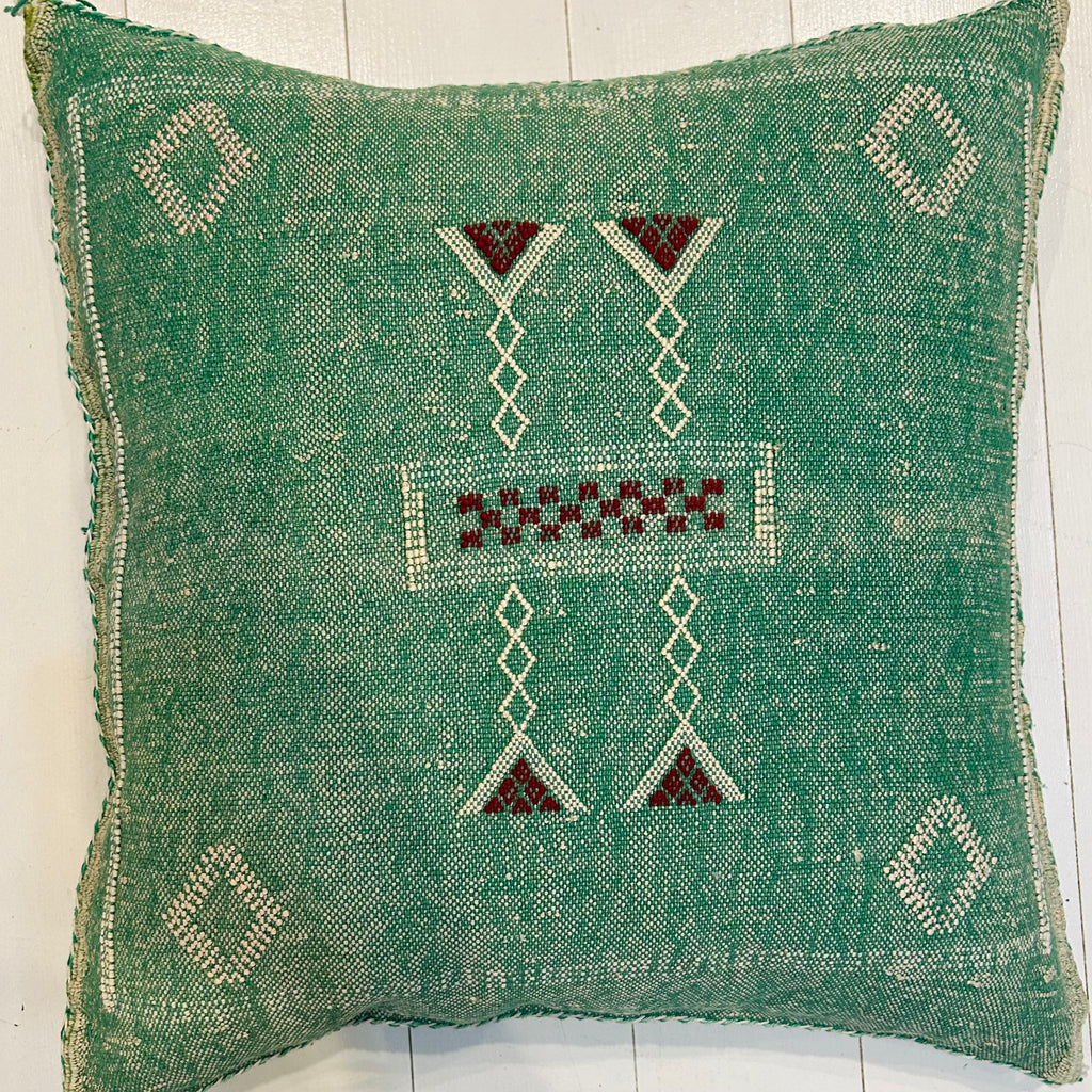 Cactus Silk Cushion (Pine)