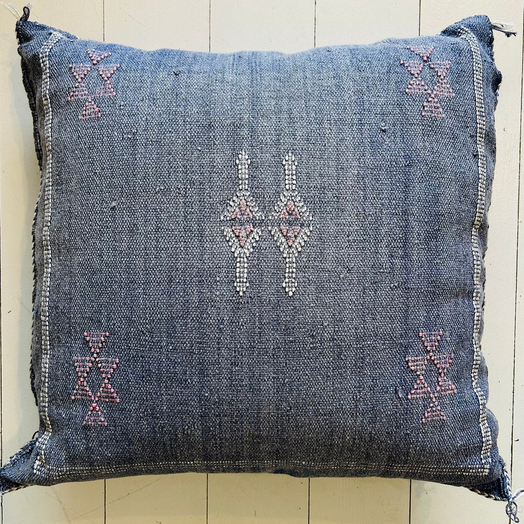 Cactus Silk Cushion (Denim Dayz)