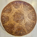 Embossed Pouffe - Natural Large