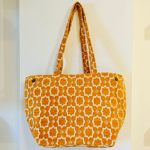 Chenille Two-Way Tote Bag (6 Colours)