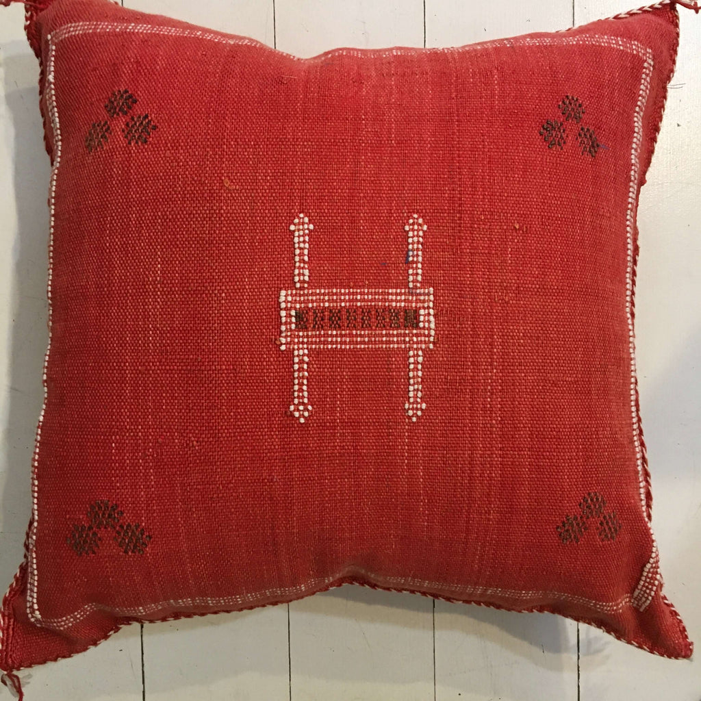 Cactus Silk Cushion (Paprika) - Mashi Moosh