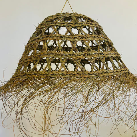 Open Weave Doum Lampshade - XLarge