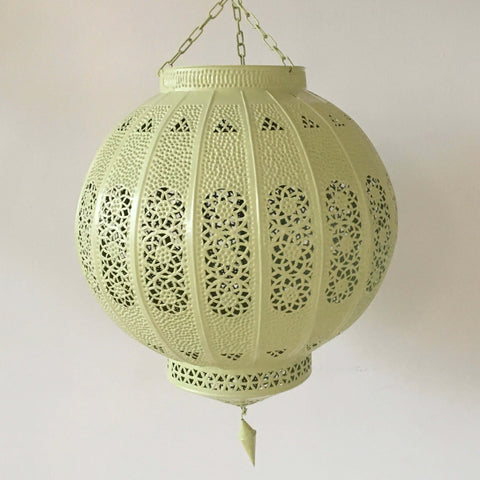 ‘Globe’ Lantern - Lime Cordial - Mashi Moosh