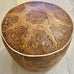 Embossed Pouffe - Natural Large
