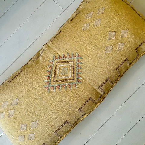 Cactus Silk Cushion (Sunbeam)
