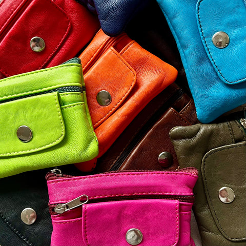 Coin/Card Wallet - 10 Colours