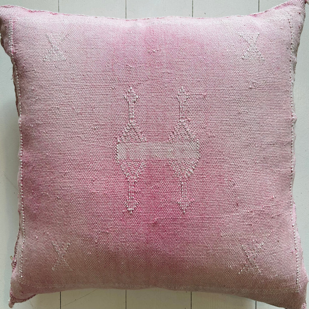 Cactus Silk Cushion (Rose Bud)