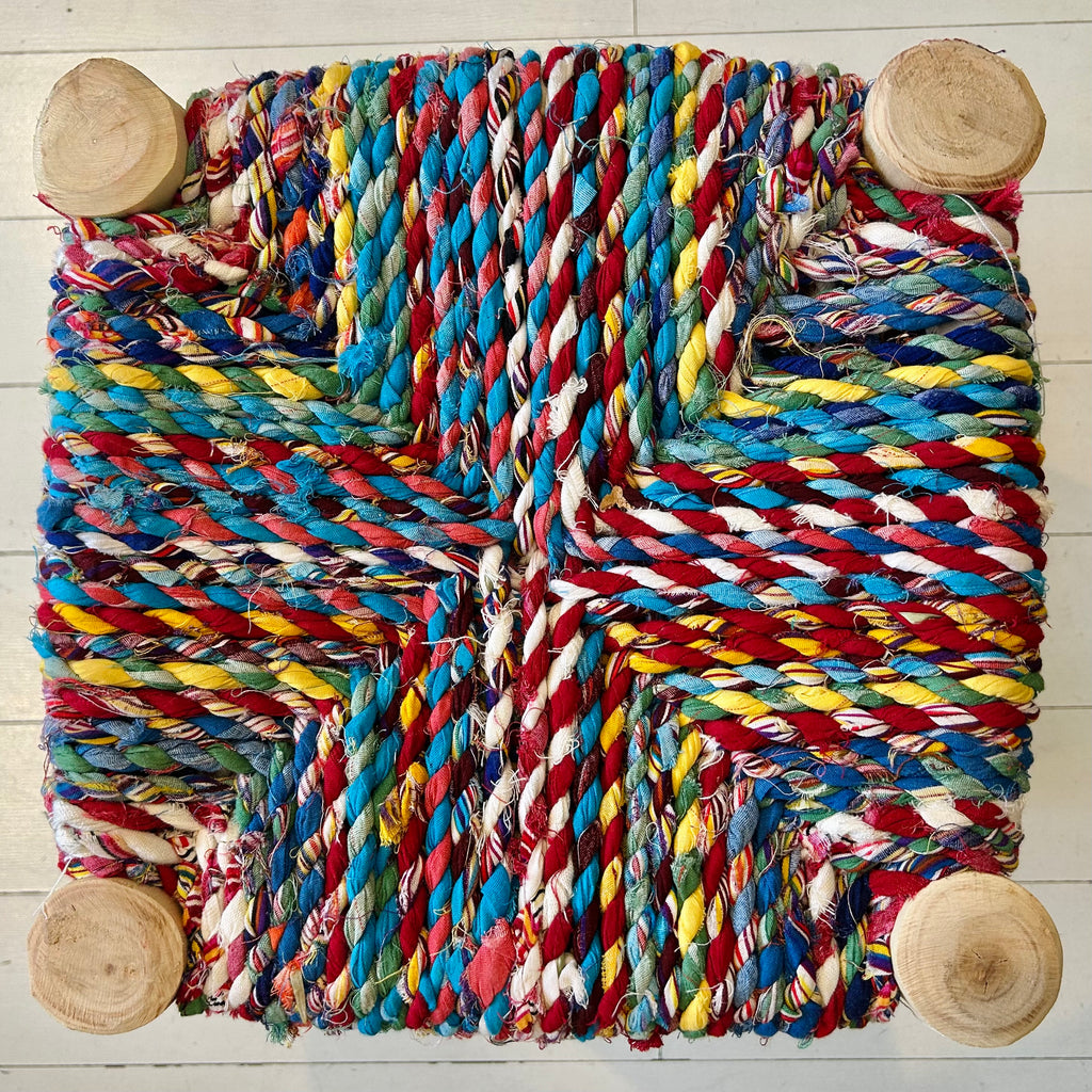 Stool 16” (Boucherouite) #2