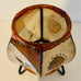 Henna Leather Candle Lantern - Mashi Moosh