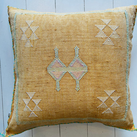 Cactus Silk Cushion (Butternut) - Mashi Moosh