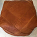 Square Moroccan Pouffe - Pecan