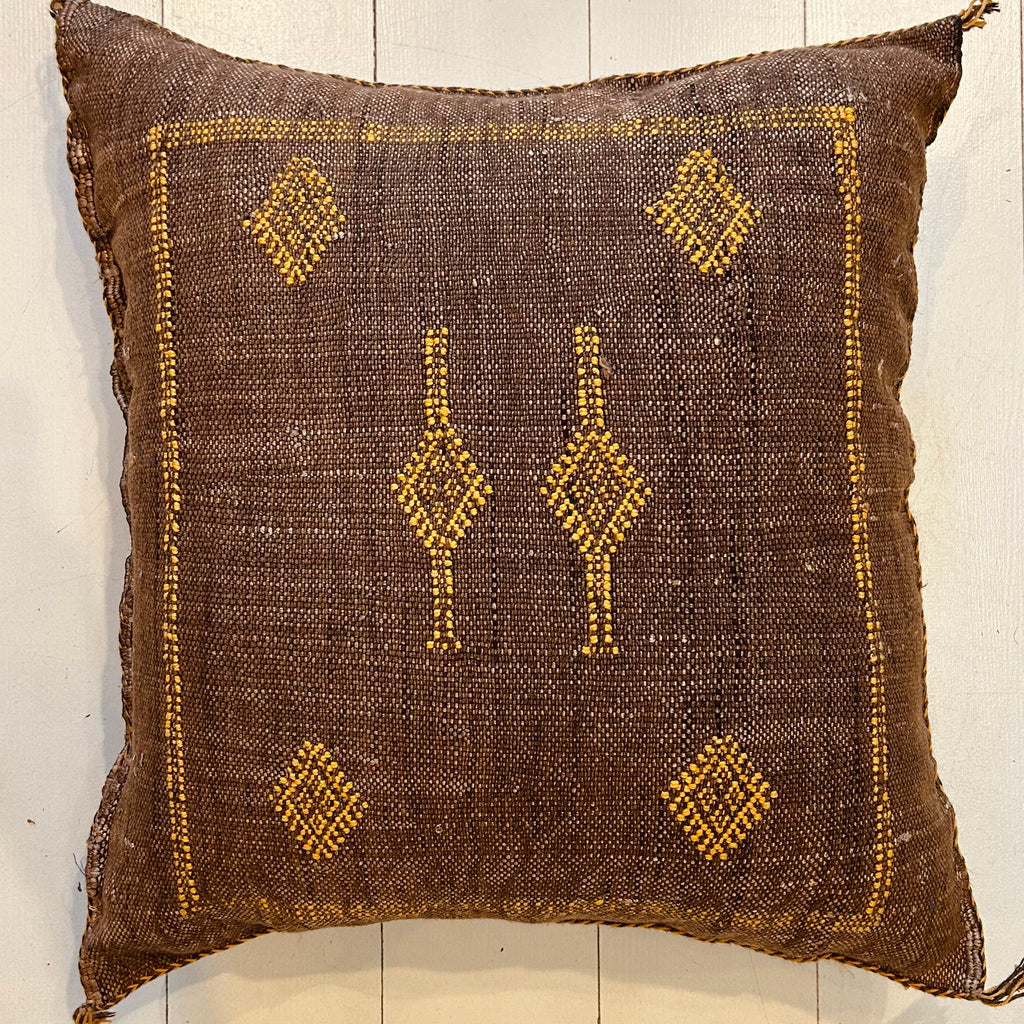 Cactus Silk Cushion (Bark) - Mashi Moosh