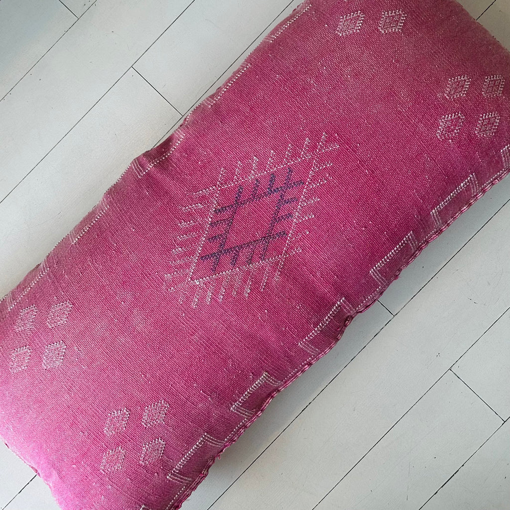 Cactus Silk Cushion (Sweet Tart)