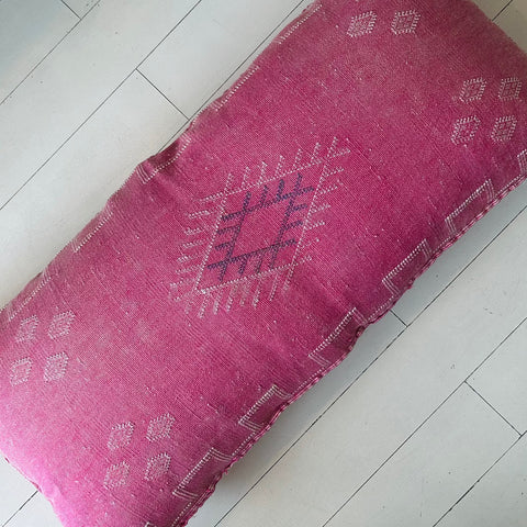 Cactus Silk Cushion (Sweet Tart)