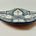 Safi Square Plate Blue 