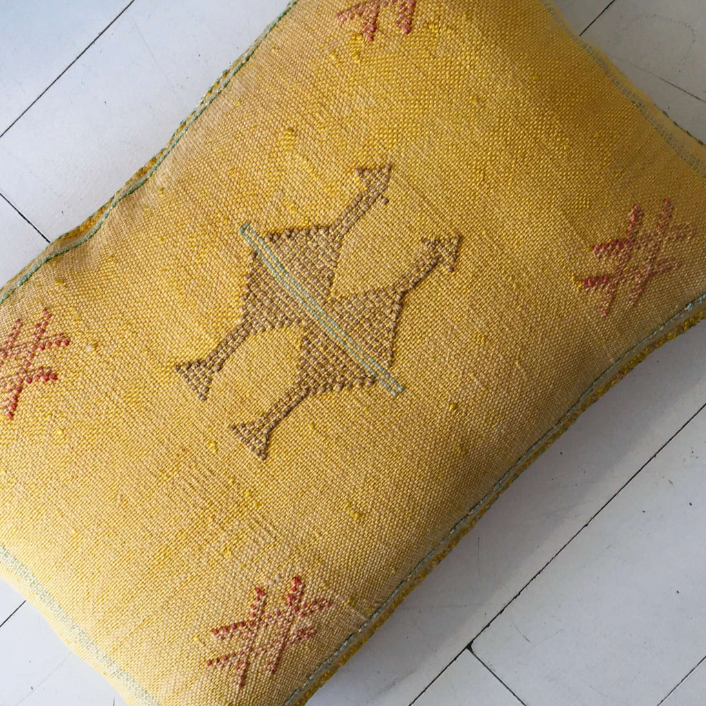 Cactus Silk Cushion (Sunflower) - Mashi Moosh