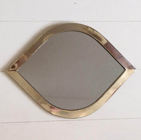 Moroccan Eye Mirror (Silver) Mirror - Mashi Moosh
