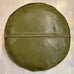 Embroidered Pouffe - Olive