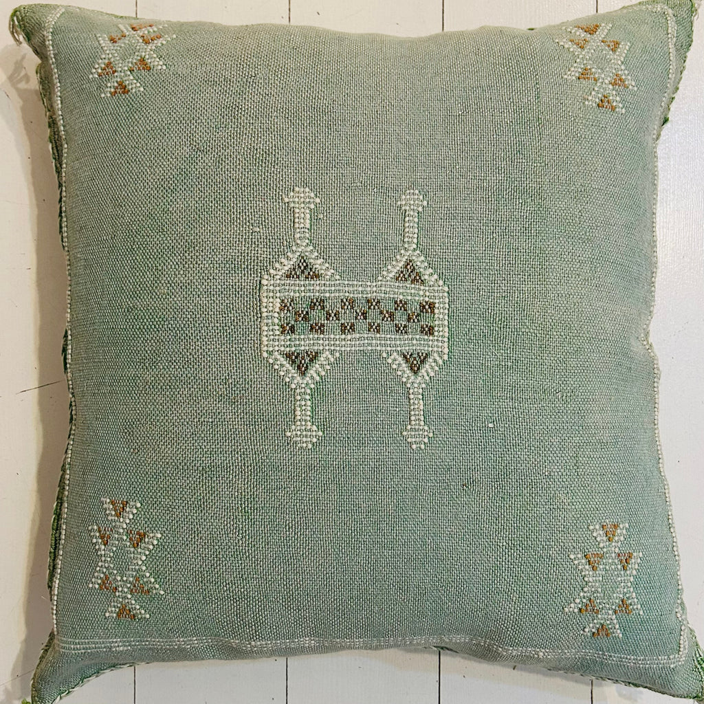 Cactus Silk Cushion (Mint Chip)