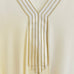 Kaftan - Style #5 V-Neck w/Sleeves (Ivory)