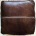 Square Moroccan Pouffe - Cocoa